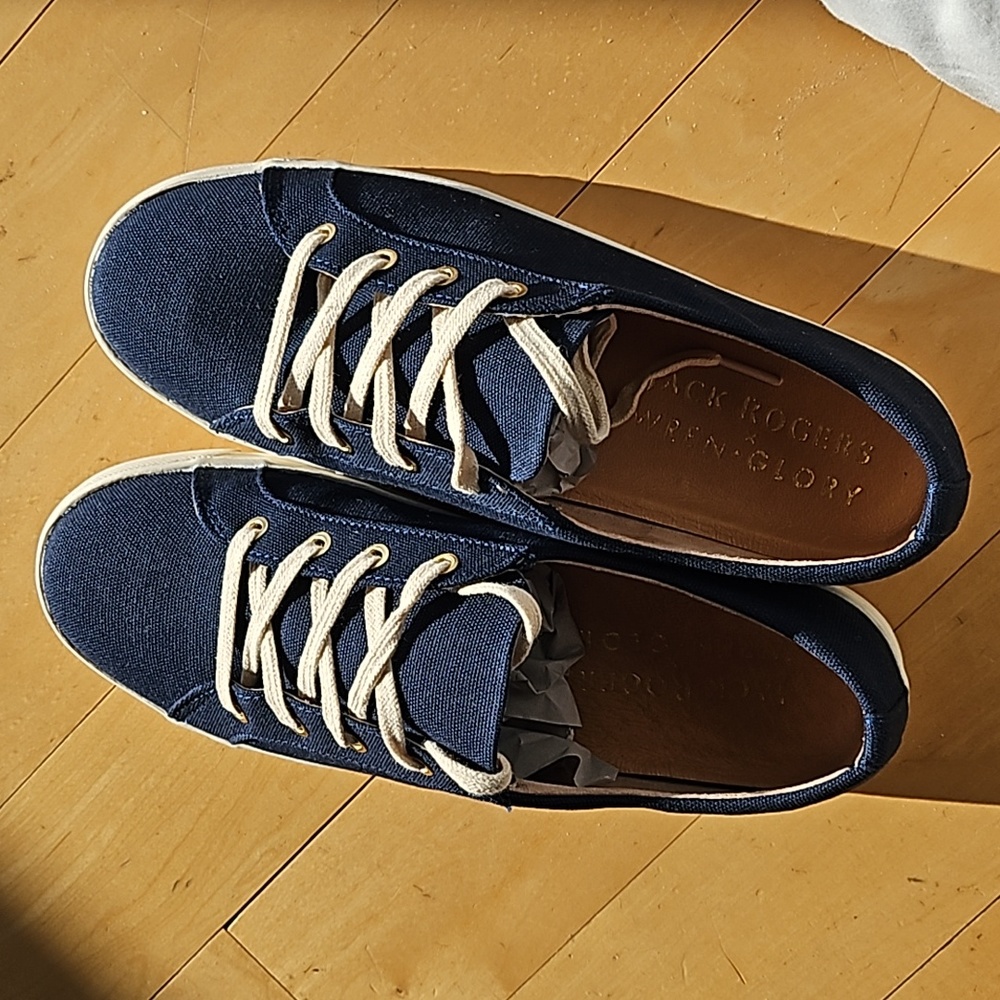 Jack Rogers Navy Blue Sneakers